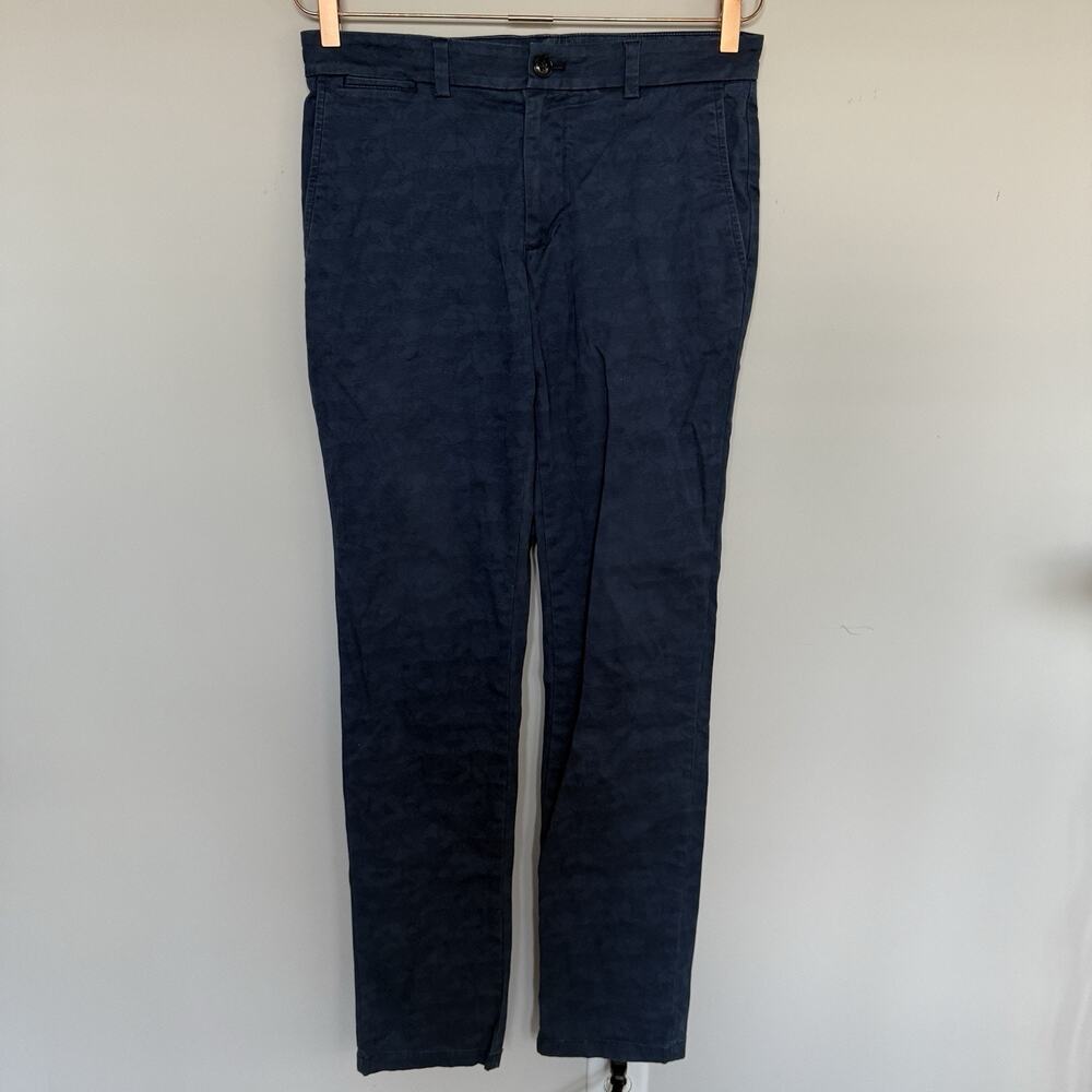 Vineyard Vines Breaker Pants 30x34 Blue Chino Kentucky Derby Equestrian Preppy